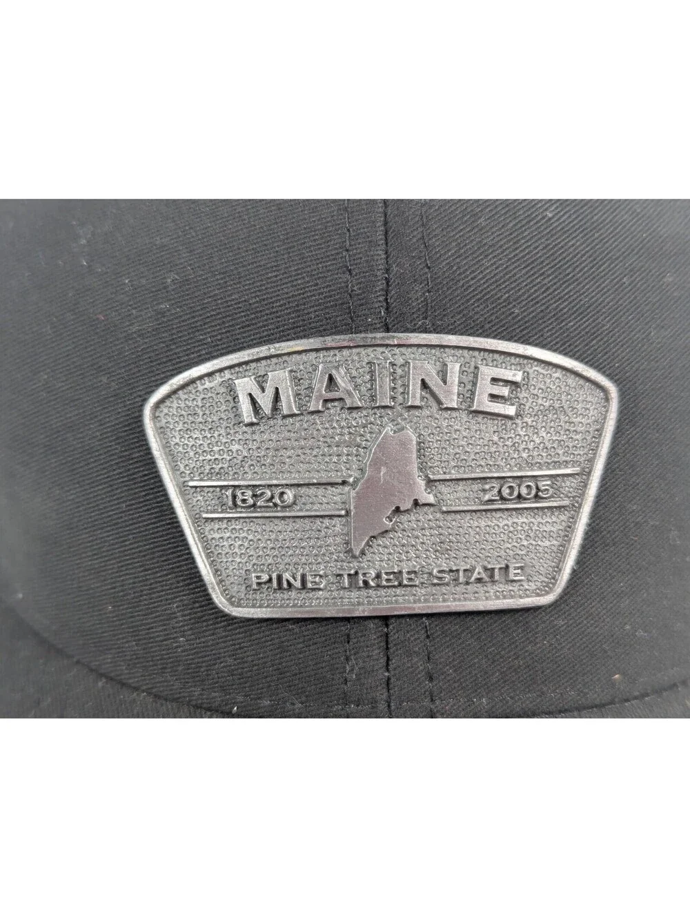 Metal Art - Maine - Old Line State - Adjustable Baseball Hat / Cap